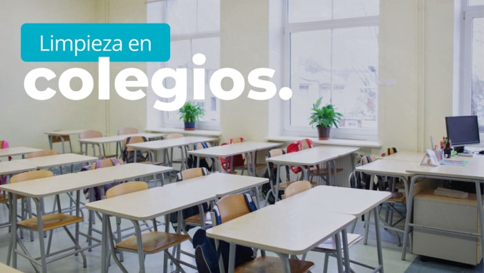 Claves para una correcta limpieza en aulas de colegios