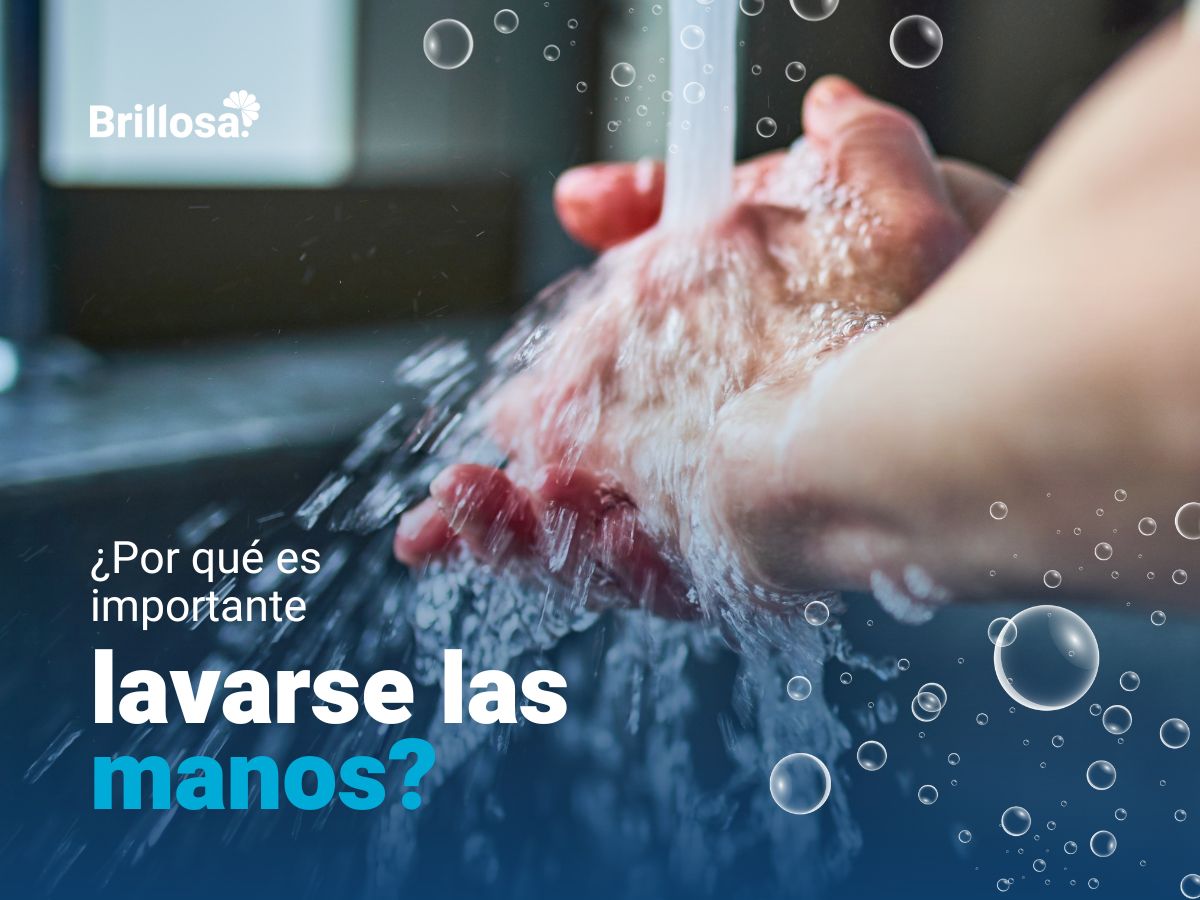 La importancia de lavarse las manos con jabón